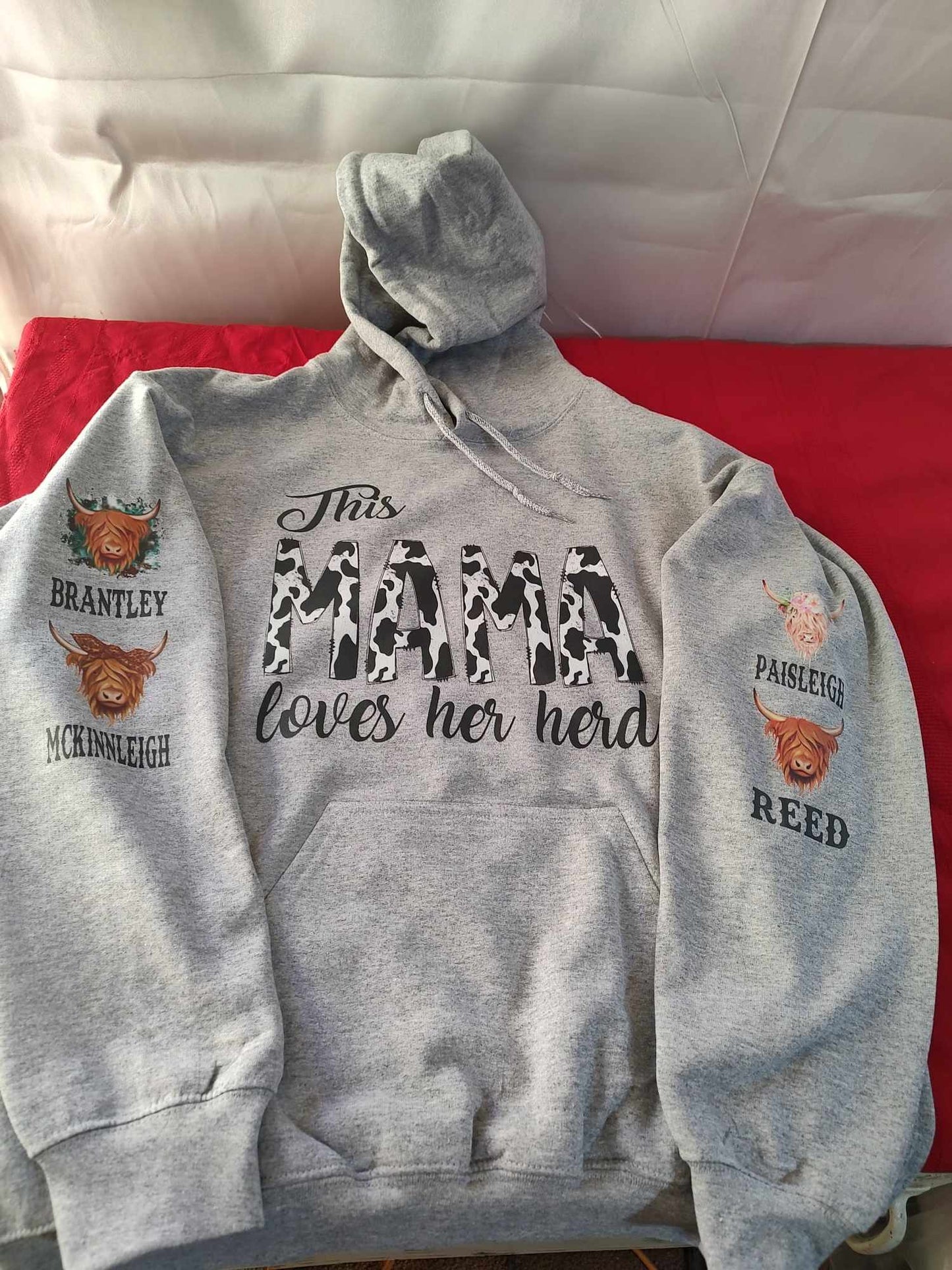 This Mama loves her heard sweatshirt
