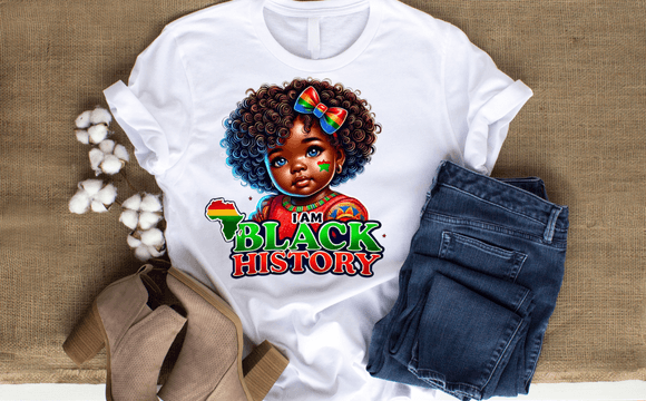 Celebrate black history I am black history t-shirt.