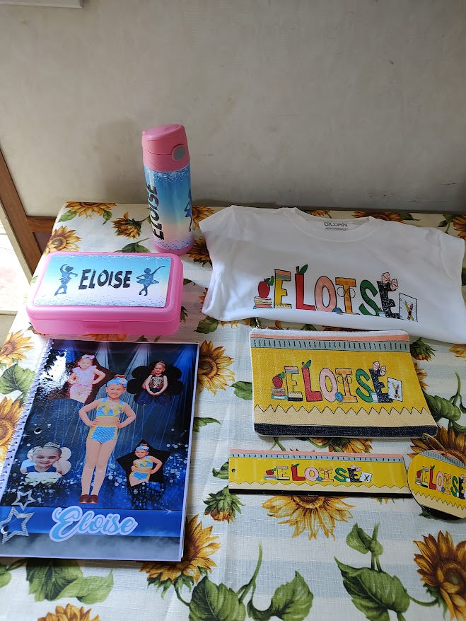 Customized pencil box or pouch