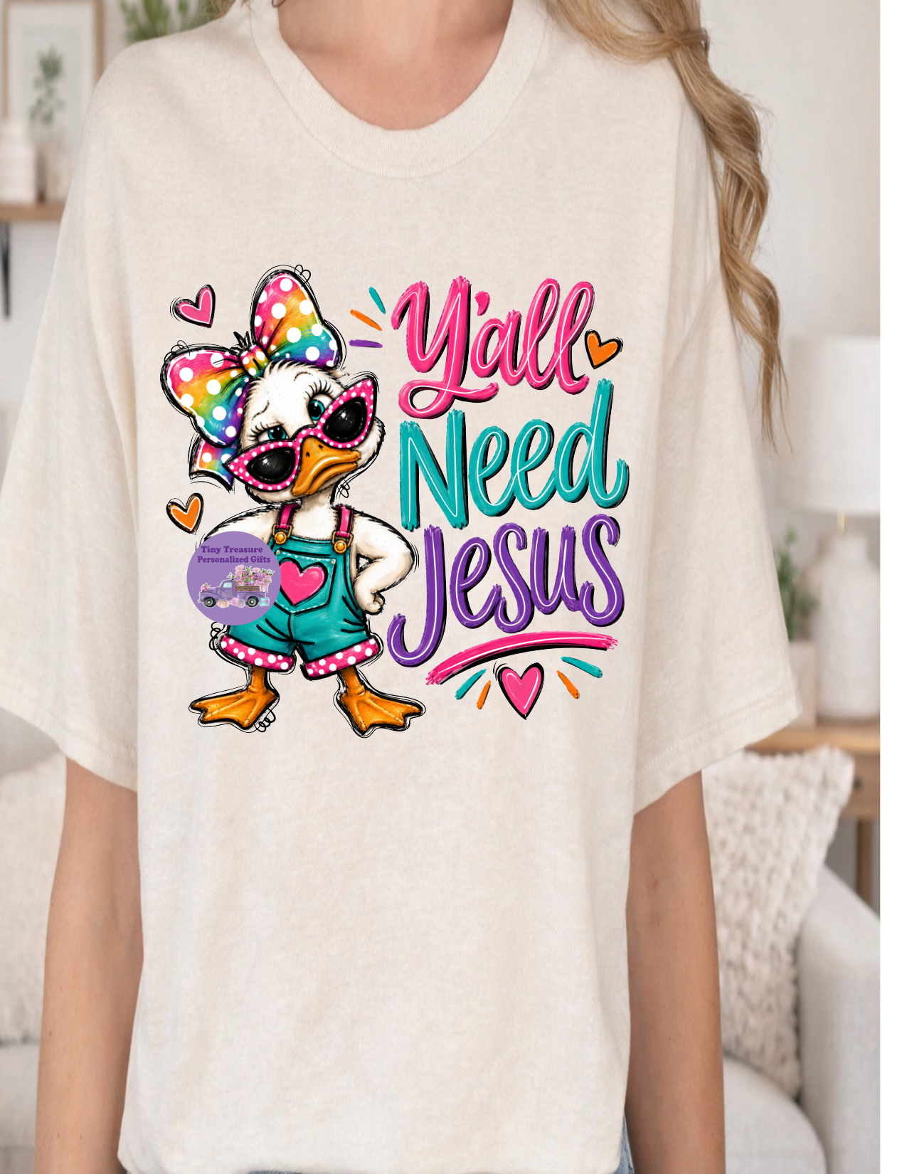 Ya'll need Jesus duck t-shirt