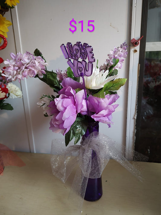 Purple Floral Arrangement