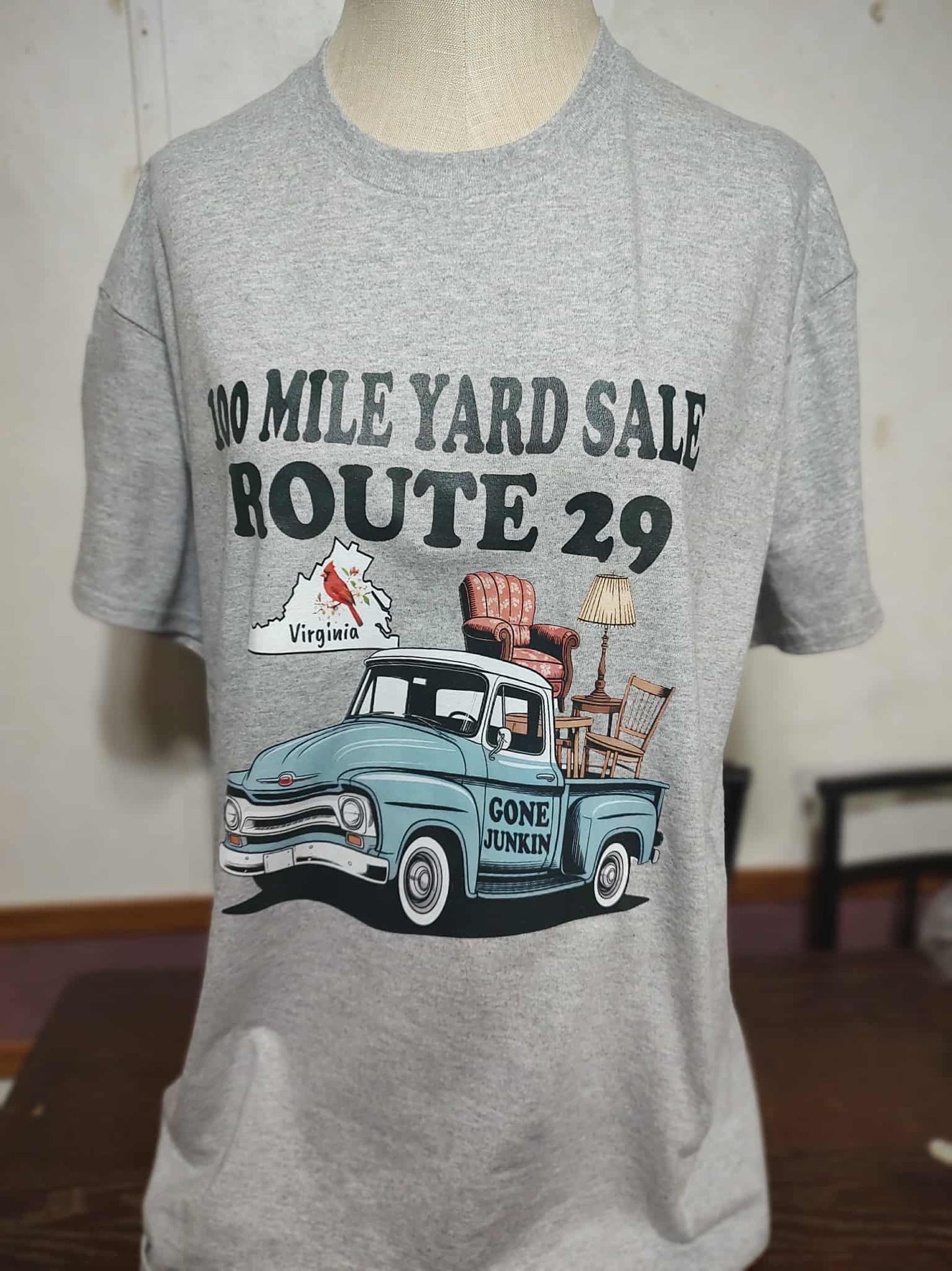 100 mile yard sale t-shirt