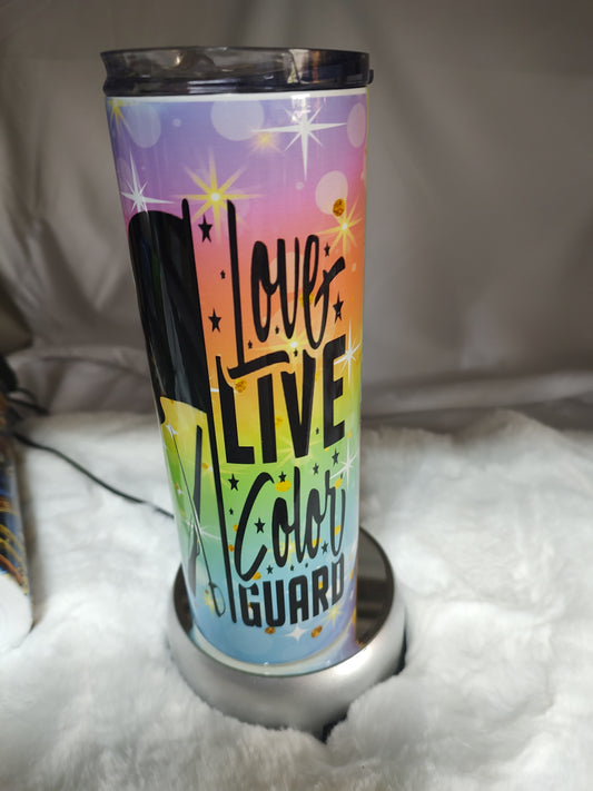 Long live color guard 20 oz tumbler clearance sale