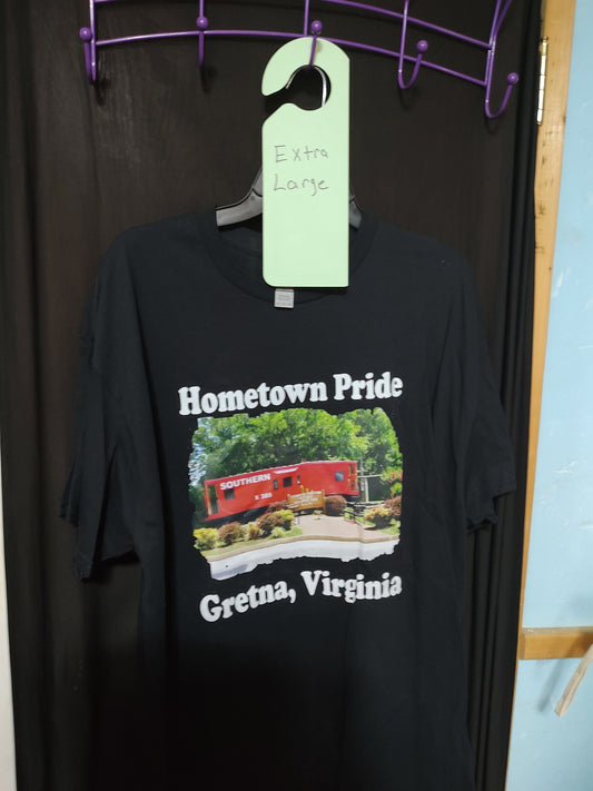 Gretna hometown pride black t-shirt extra large clearance sale