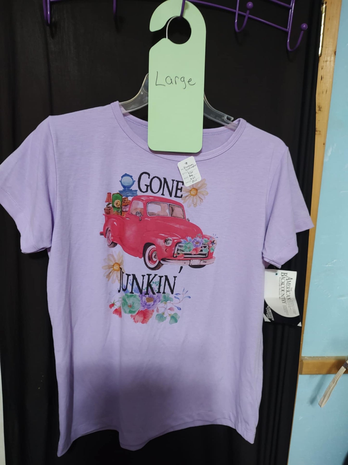 Clearance-Large Gone Junkin Shirt