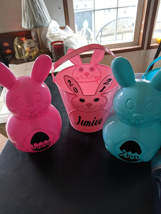 Jumbo Fillable Bunny personalized with any name