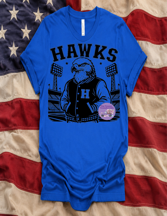 Gretna Hawks Hawk Nation school spirit t-shirt