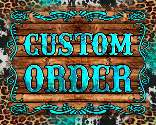 Michelle Formiller custom order