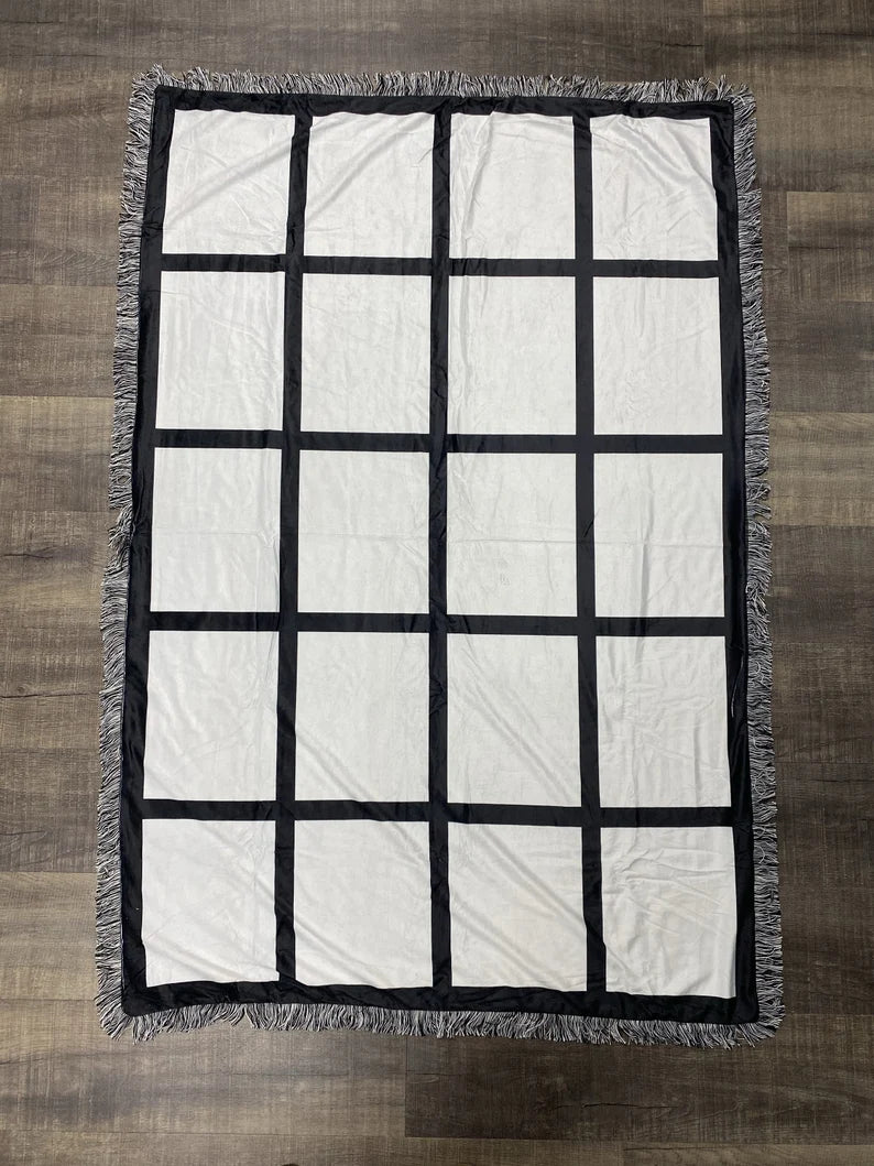 20 panel photo blanket