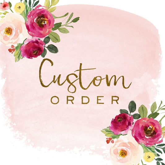 Custom blanket order for Hannah Burley