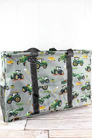 Tractor Oversized utility basket tote bag