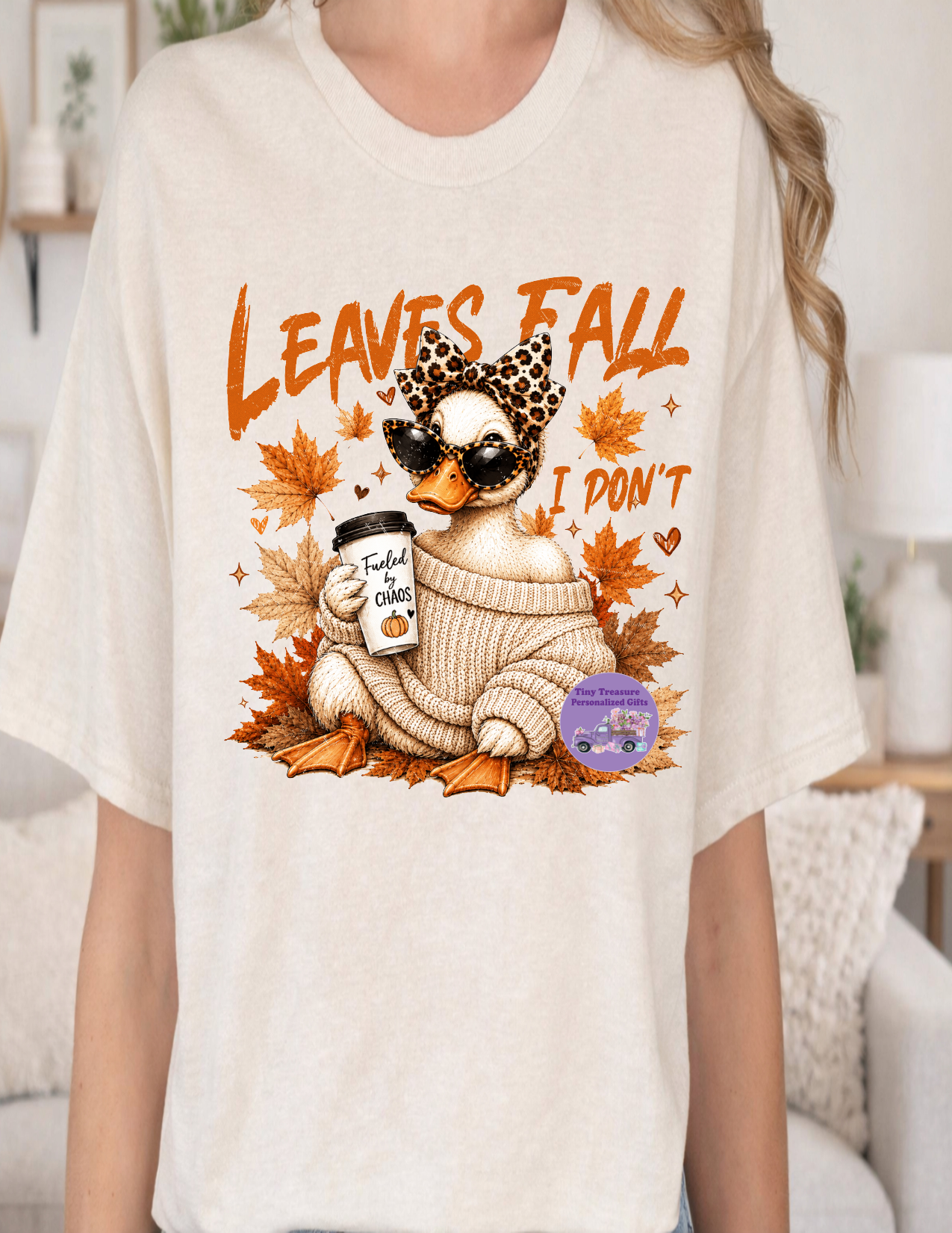Leaves Fall I don't t-shirt