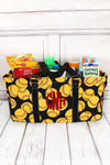 Softball Collapsible large utility tote bag basket personalized with name or monogram