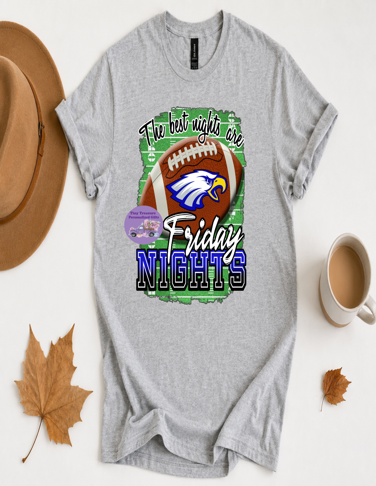Gretna Hawks the best nights are Friday nights t-shirt